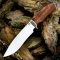 Нож ВОЛК, N690, бубинга