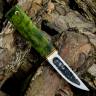 Нож ЯКУТ ШЕЙНЫЙ, D2, карельская берёза