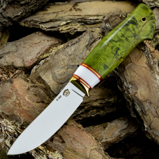 Нож СКИНЕР малый, K-340, карельская берёза