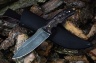 Цельнометаллический нож ЯЩЕР, булат, карельская береза