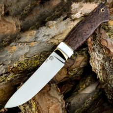 Нож СКИНЕР большой, CPR карельская берёза