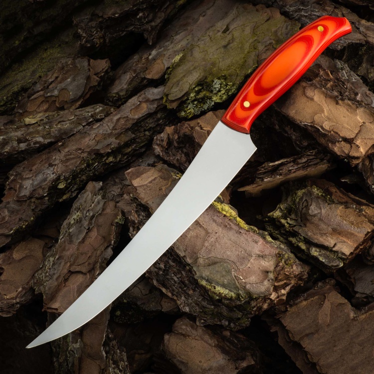 Нож ФИЛЕЙНЫЙ БОЛЬШОЙ №2, N690, G10