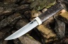 Нож ЯКУТ БОЛЬШОЙ, K340, карельская берёза